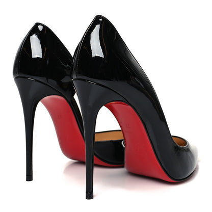 Christian Louboutin Patent Iriza 100 Pumps 37 Black 4 of 10