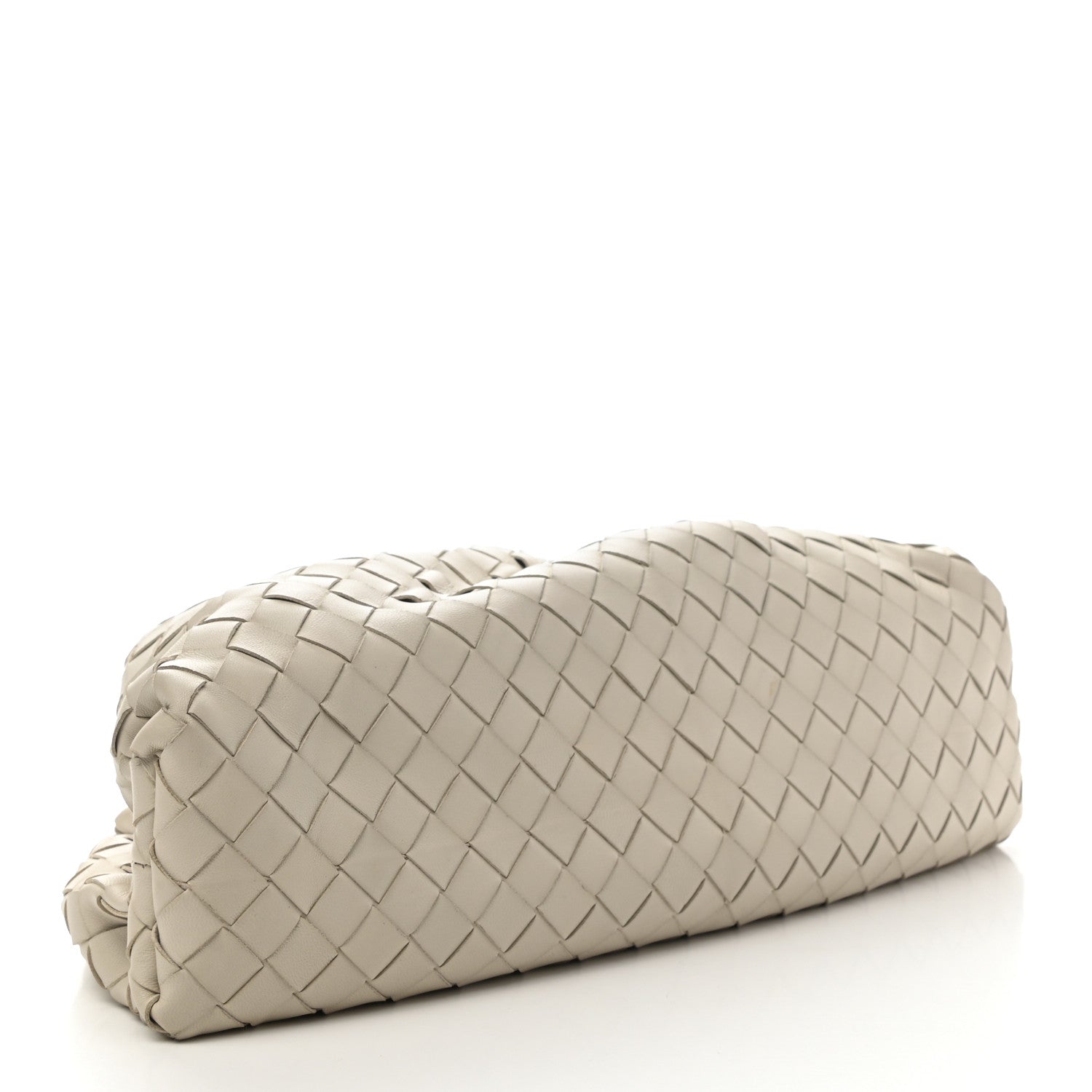 Bottega Veneta Nappa Maxi Intrecciato The Pouch Oversized Clutch Plaster 4 of 6