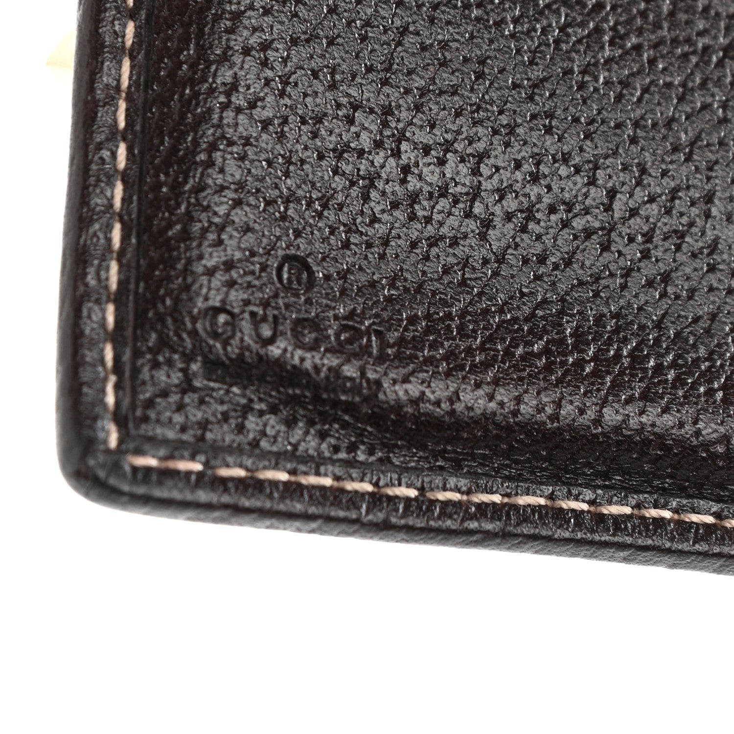 Gucci Monogram Travel Wallet Brown 7 of 7