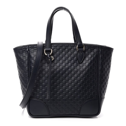 Gucci Microguccissima Small Bree Tote Navy 1 of 10
