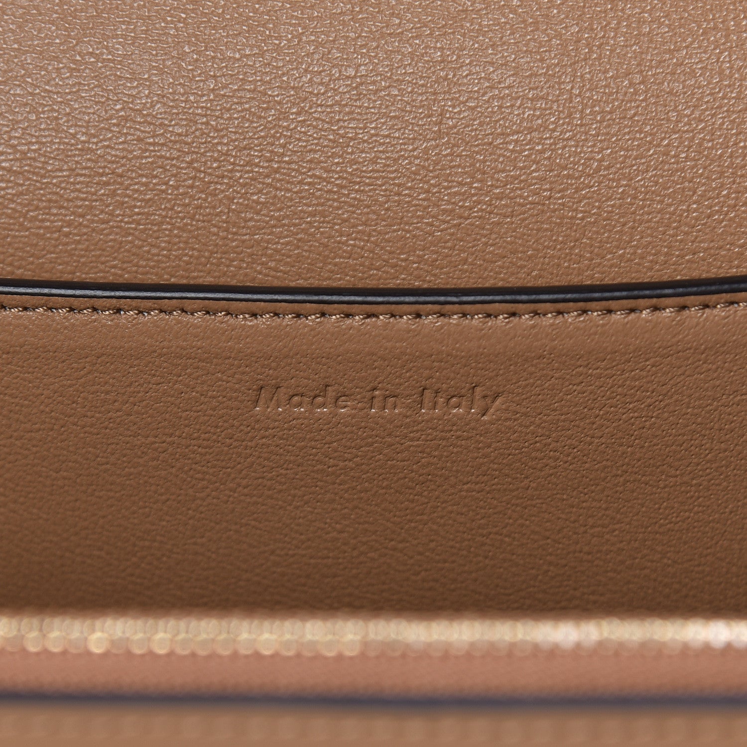 Celine Shiny Smooth Calfskin Medium Frame Shoulder Bag Tan Optic White 6 of 9