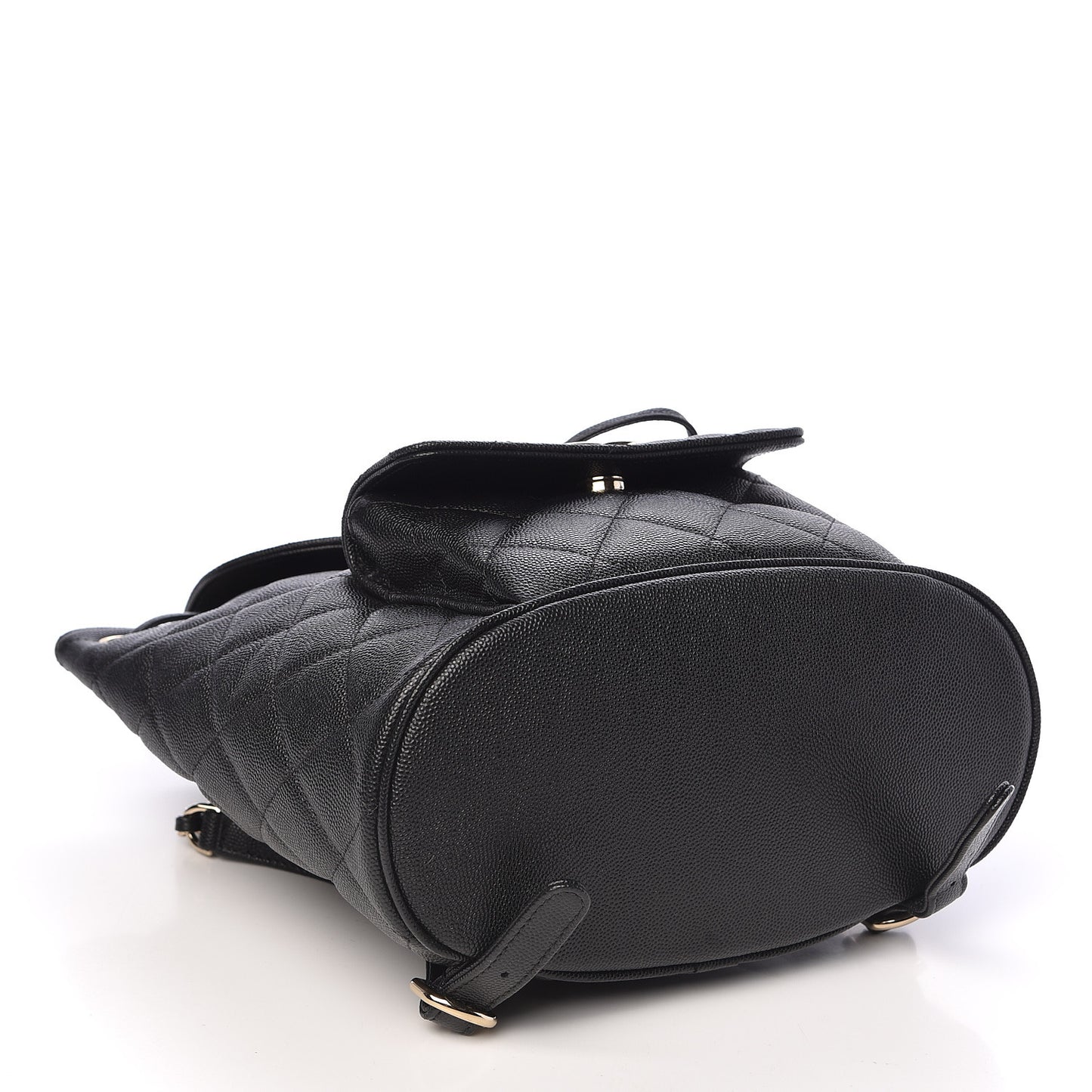 Caviar Quilted Backpack Bag Black