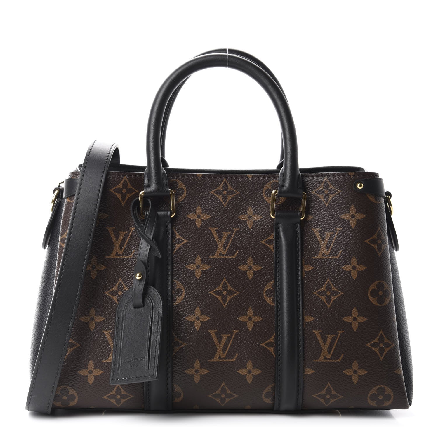 Louis Vuitton Monogram Soufflot BB Black 1 of 9