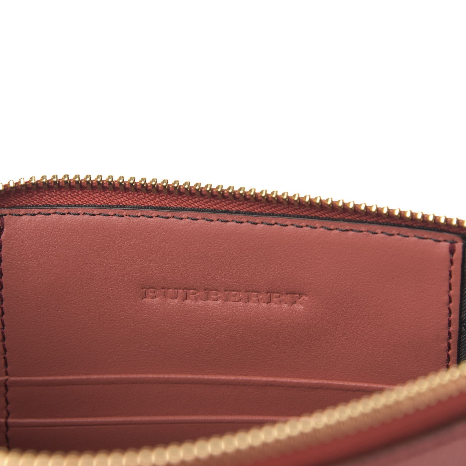 Burberry House Check Derby Peyton Crossbody Clutch Bag Pink 6 of 11
