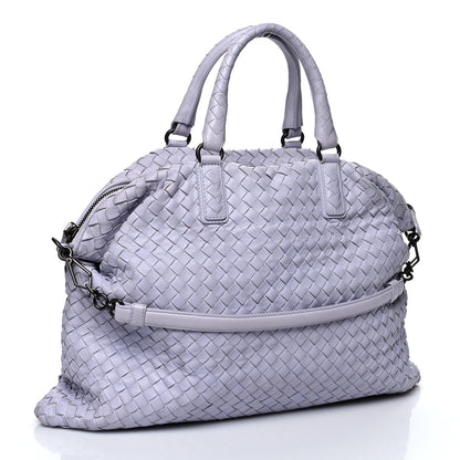 Bottega Veneta Nappa Intrecciato Medium Convertible Tote Oyster Lilac 2 of 13