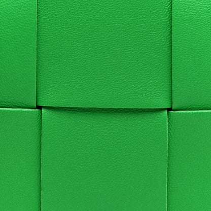 Bottega Veneta Lambskin Maxi Intrecciato Extra Mini Cassette Crossbody Bag Parakeet 7 of 9