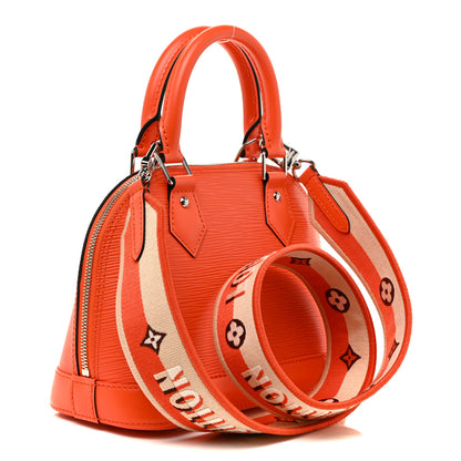 Louis Vuitton Epi Jacquard Alma BB Orange 3 of 12