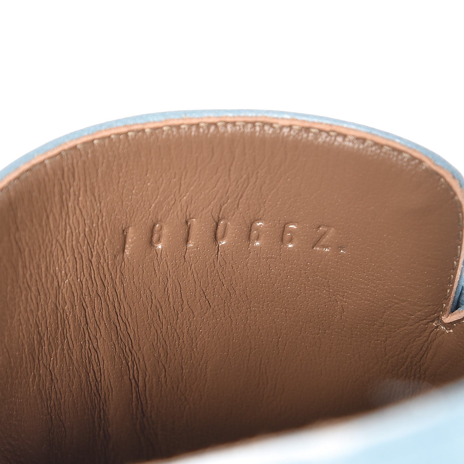 Hermes Goatskin Rivoli Mules 35 Bleu Ciel 8 of 9
