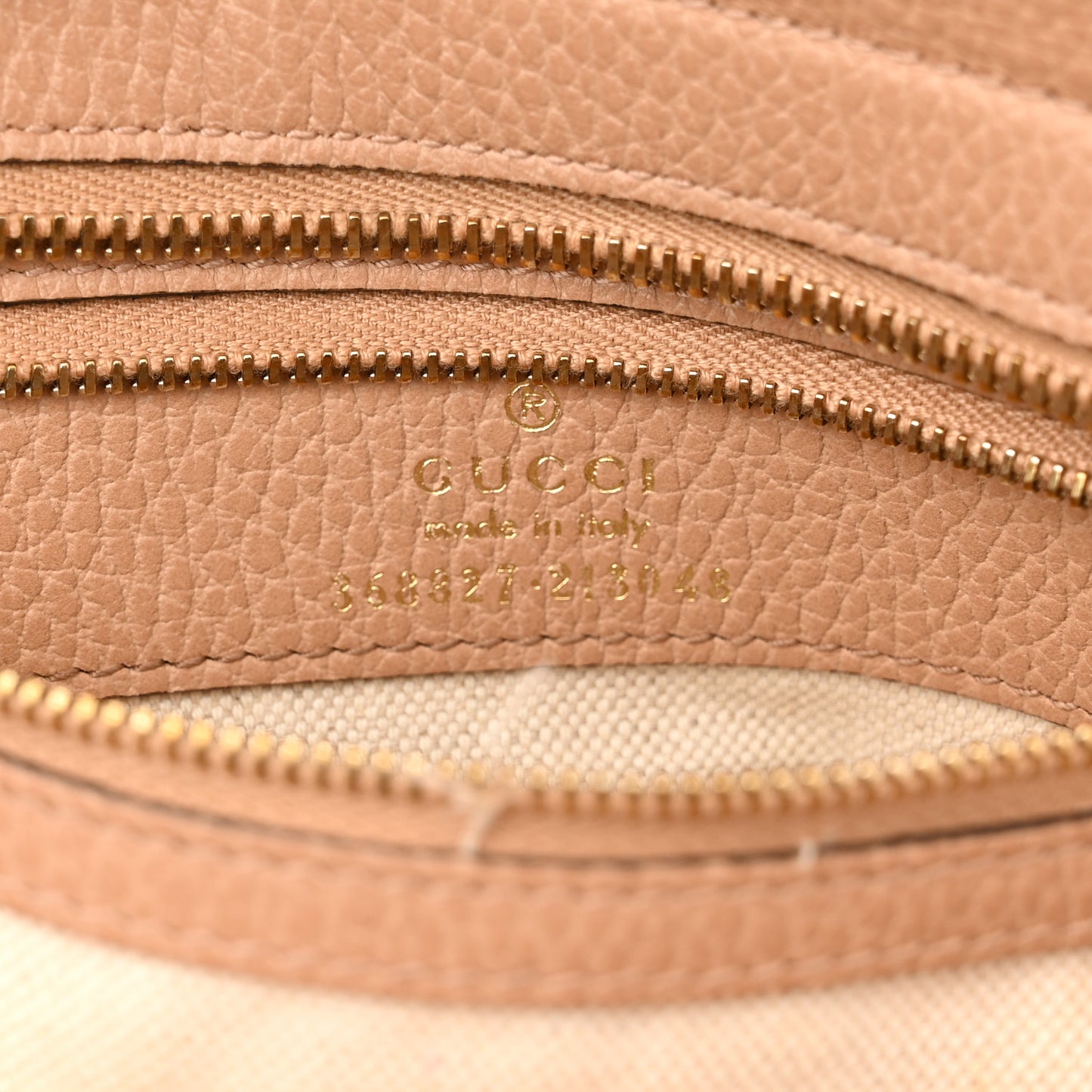 Linen Canvas Calfskin MIni Swing Top Handle Bag Natural