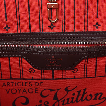 Louis Vuitton Damier Ebene Neverfull MM 5 of 9