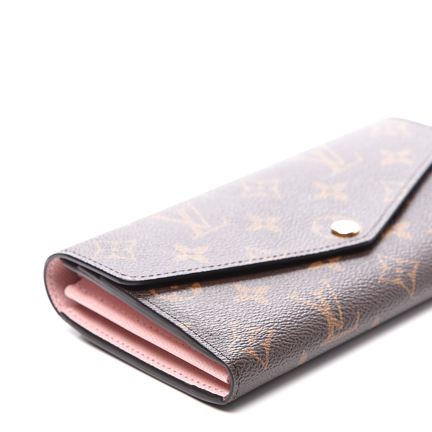 Louis Vuitton Monogram Sarah Wallet NM Rose Ballerine 6 of 8