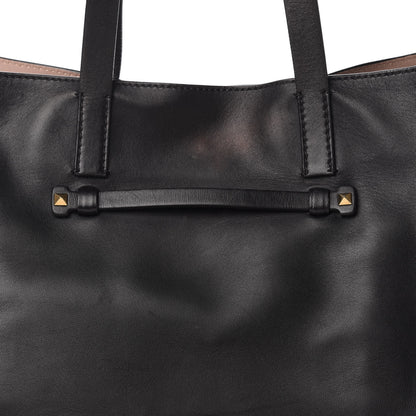 Valentino Garavani Nappa Medium Rockstud Soft Tote Black 10 of 11