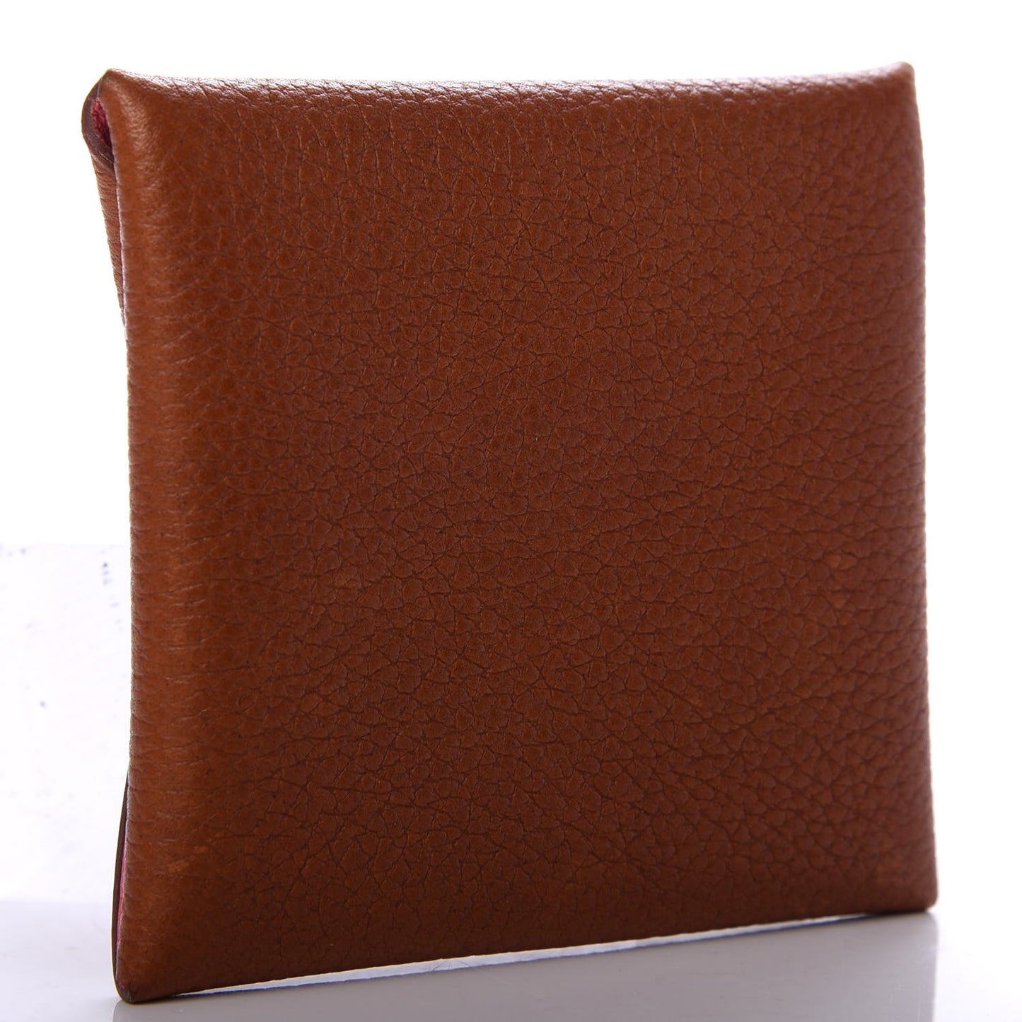 Barenia Faubourg Bastia Verso Coin Purse Fauve Rose D'ete
