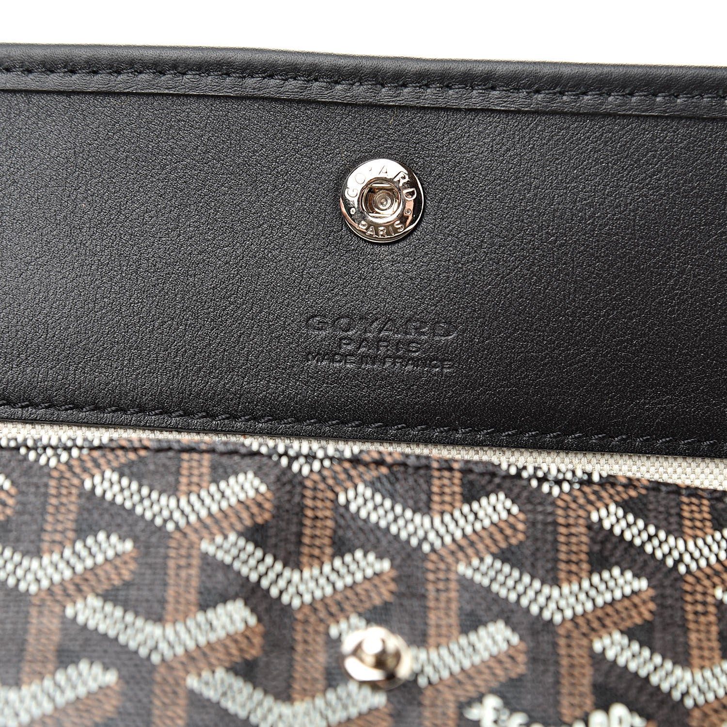 Goyard Goyardine Pouch Black 6 of 6