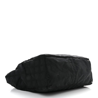 Chanel Nylon Large Travel Tote Black 4 of 11