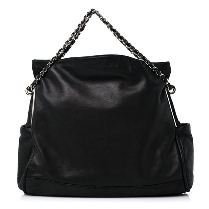 Chanel Lambskin Large Ultimate Soft Tote Black 1 of 13