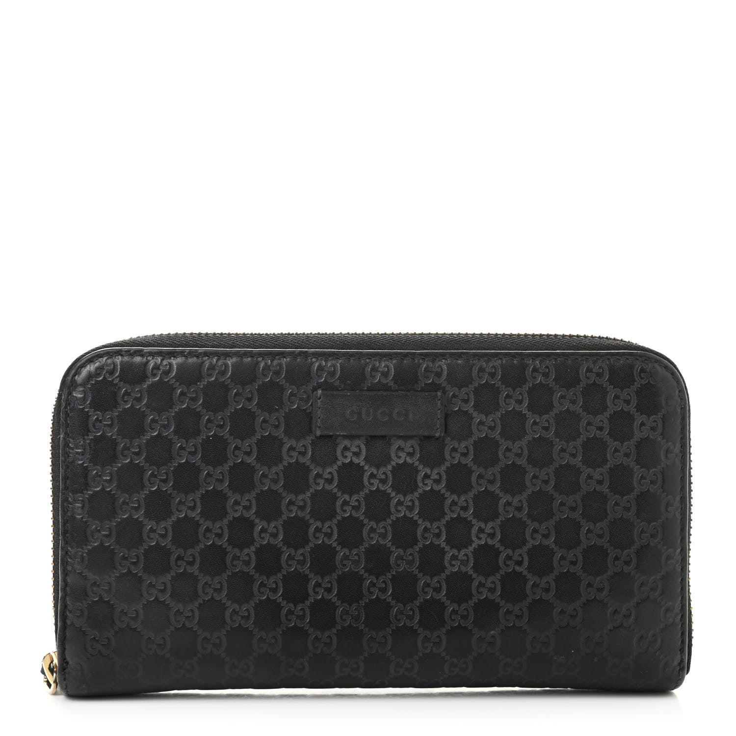 Gucci Microguccissima Zip Around Wallet Black 1 of 14