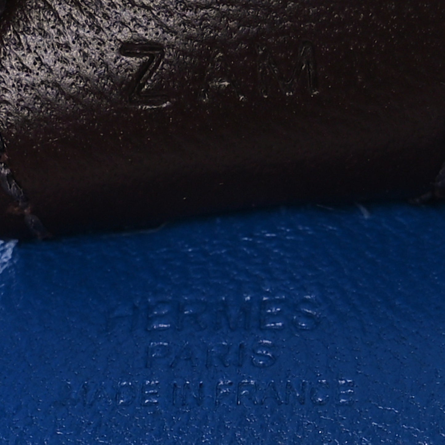 Milo Lambskin Grigri Rodeo Horse Bag Charm PM Bleu France Cornaline Rouge Sellier