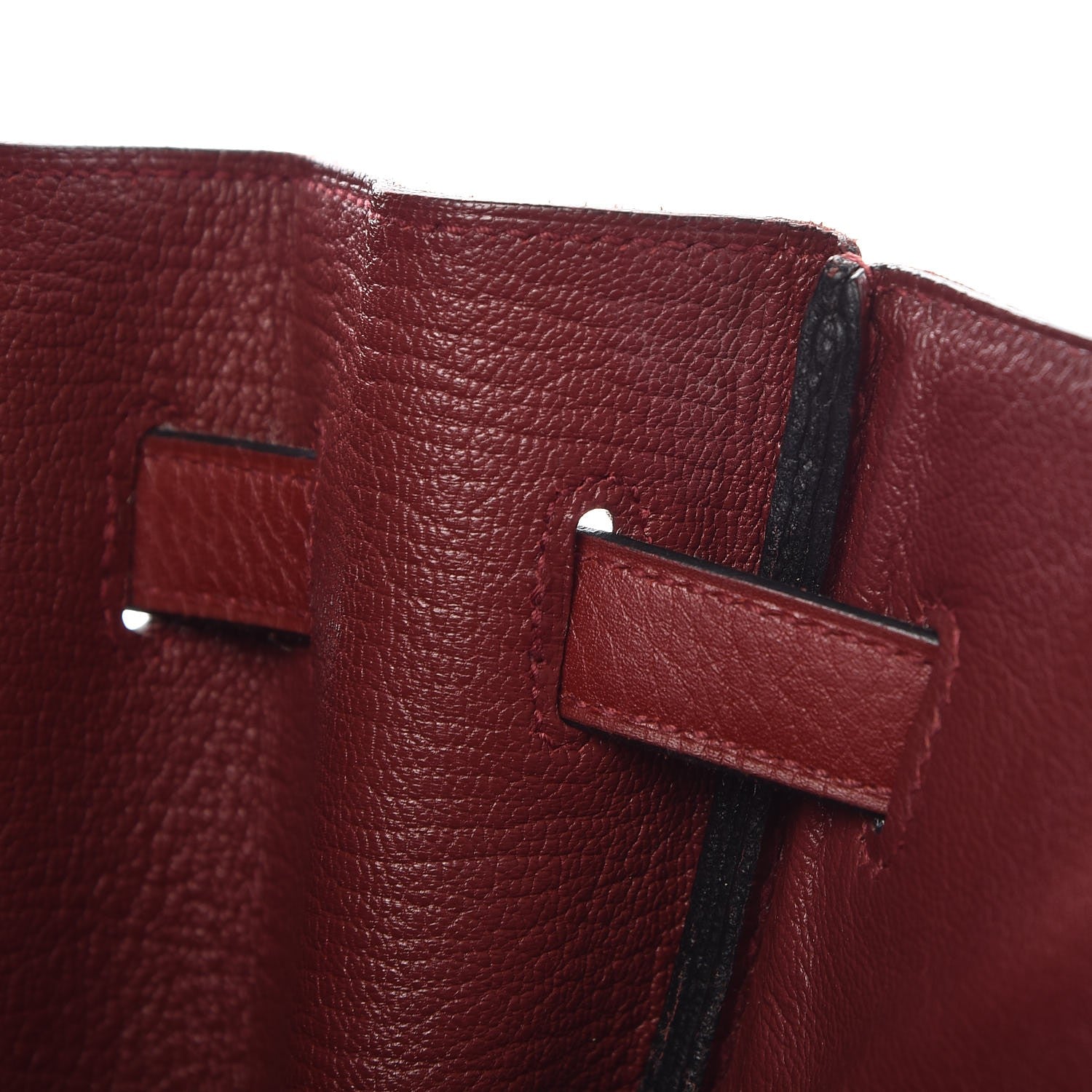 Hermes Taurillon Clemence Birkin 35 Rouge H 36 of 41