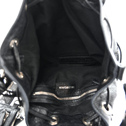 Balenciaga Agneau Arena Small Le Cagole Bucket Bag  Black 5 of 10