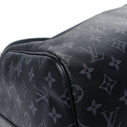 Louis Vuitton Monogram Eclipse Keepall Bandouliere 55 8 of 11