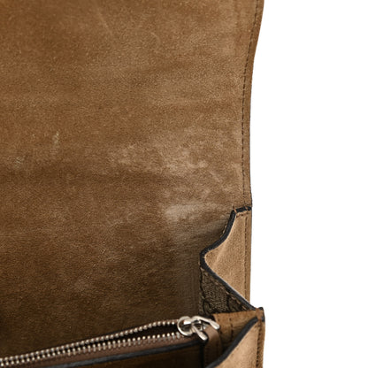 Gucci GG Supreme Monogram Small Dionysus Shoulder Bag Taupe 10 of 12