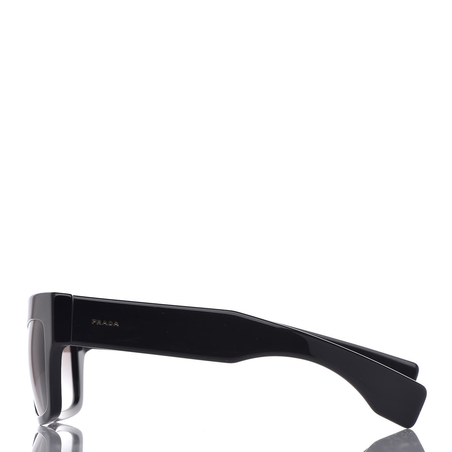 Prada Sunglasses SPR 28P Black 3 of 7