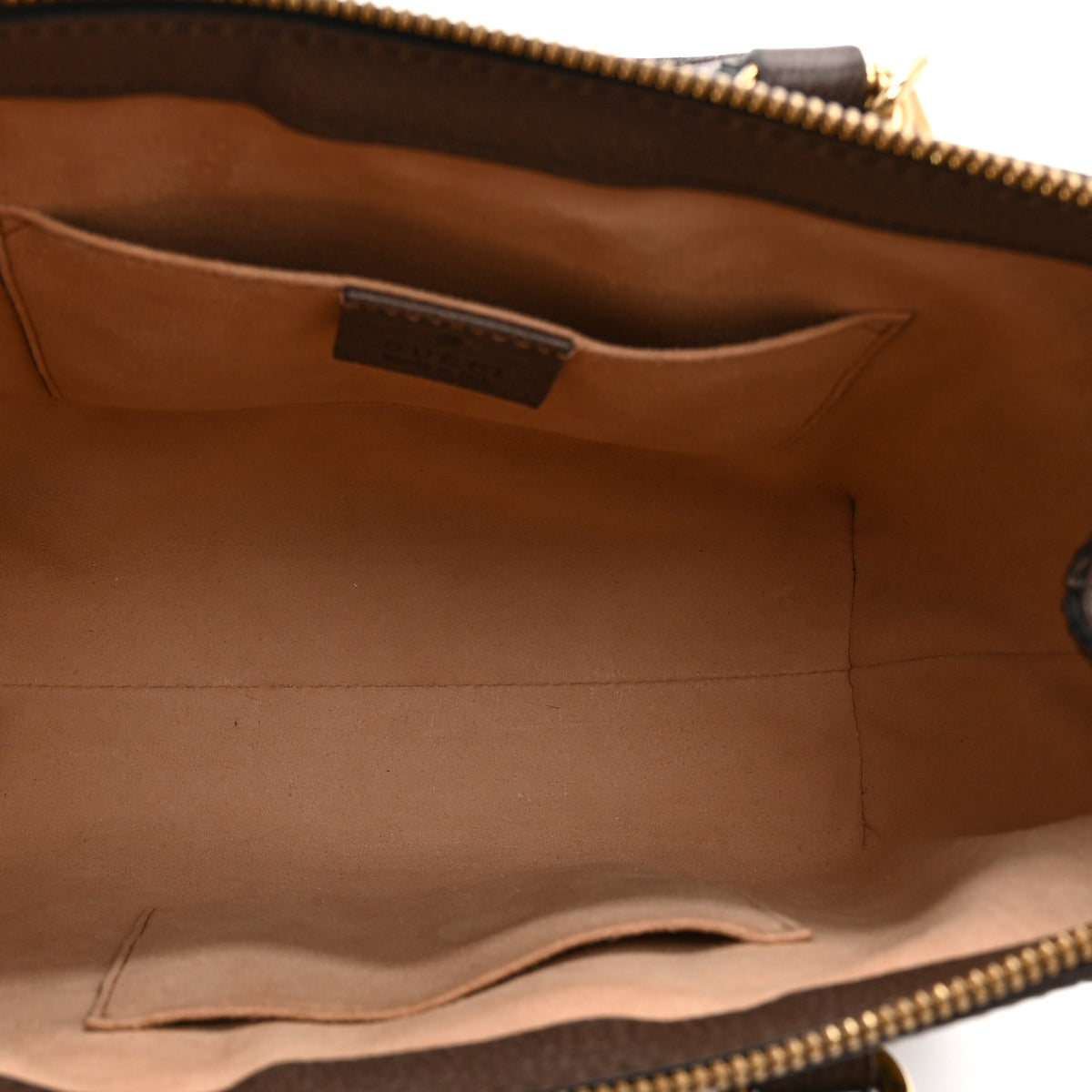 GG Supreme Monogram Small Ophidia Tote Bag Brown