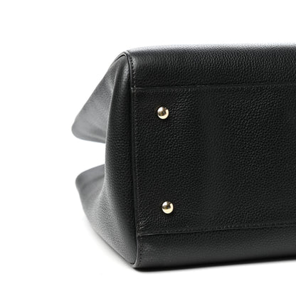 Chanel Grained Calfskin Medium Neo Executive Shopper Tote Black 8 of 10