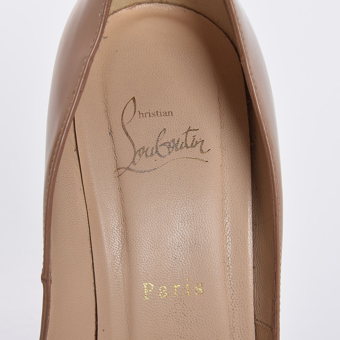 Patent Babel Clou 150 Platform Spikes Pumps 41 Nude Red