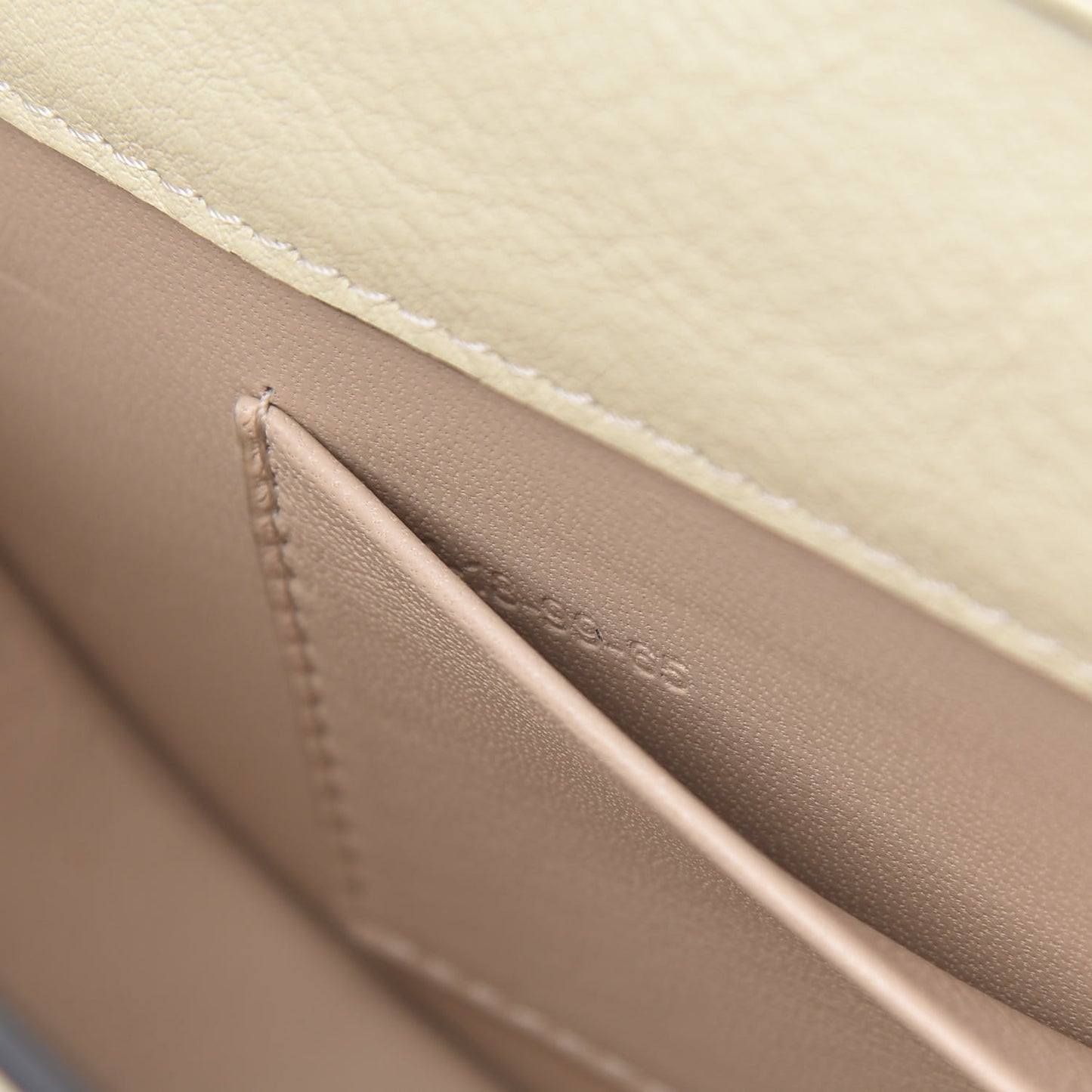 Calfskin Small Nile Bracelet Minaudiere Bag Off White