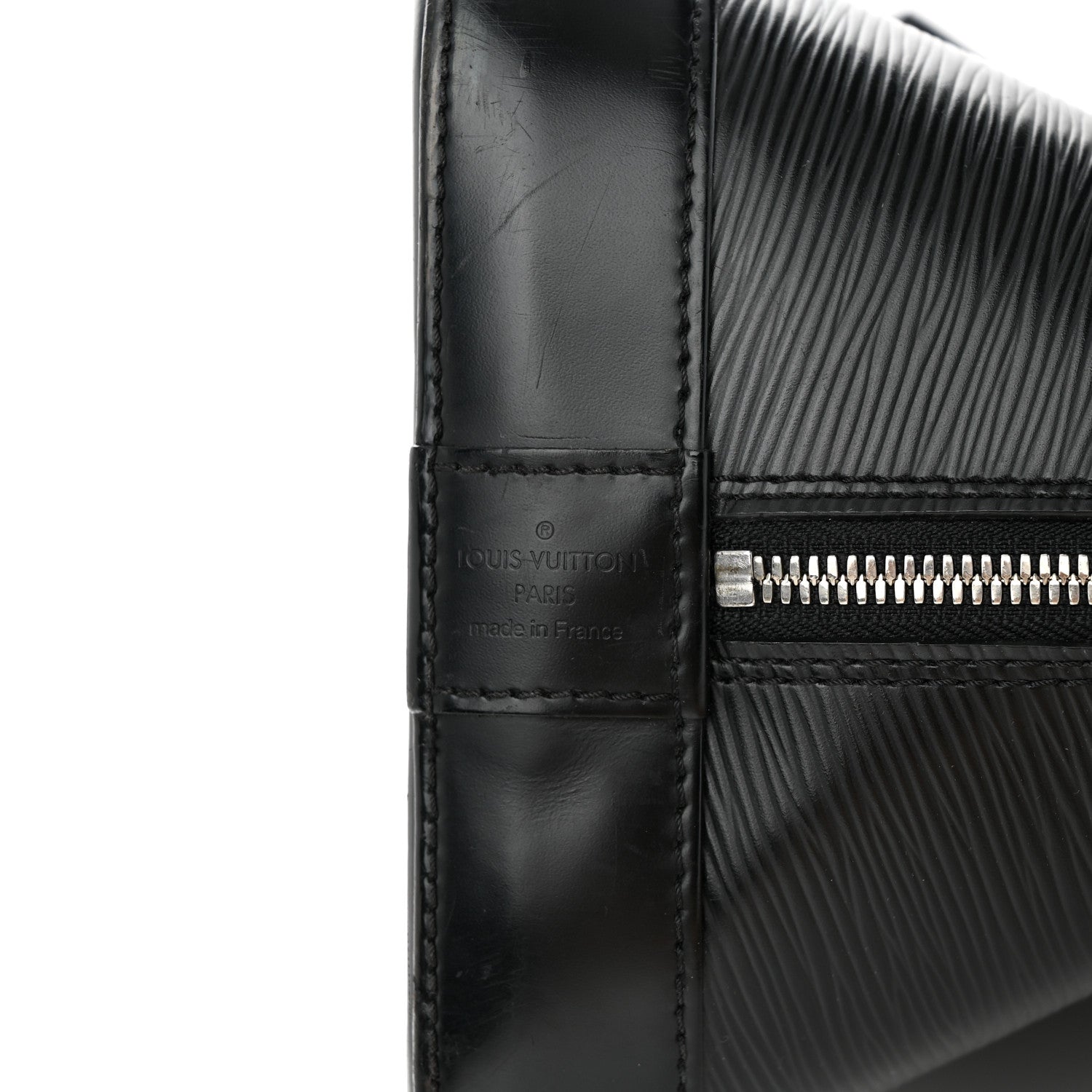Louis Vuitton Epi Alma GM Black 6 of 16