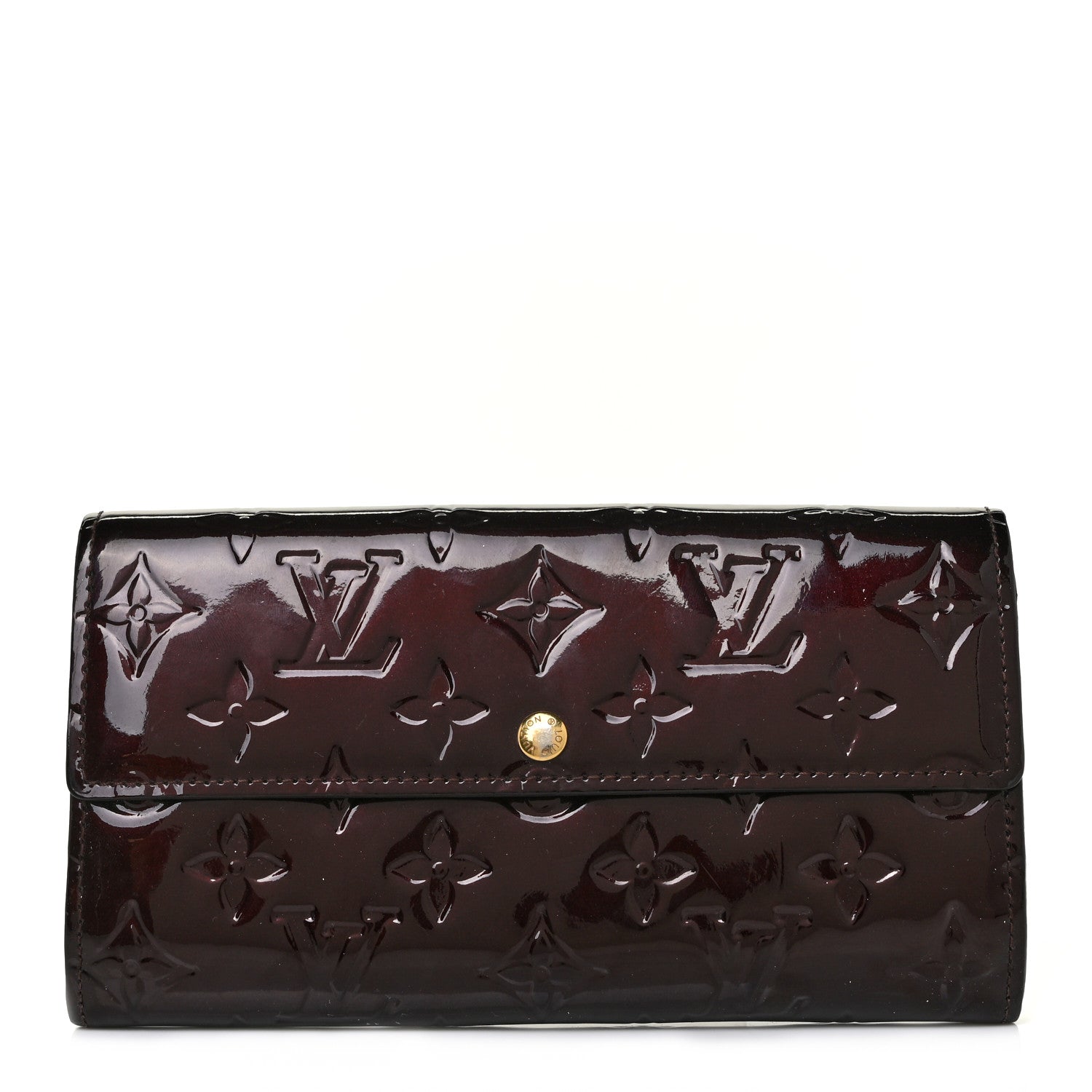 Louis Vuitton Vernis Sarah Wallet Amarante 1 of 11
