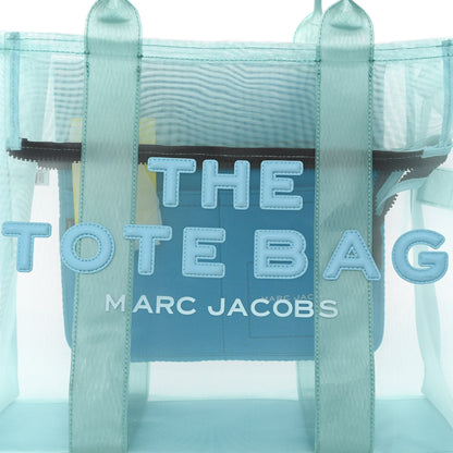 Marc Jacobs Nylon The Mesh Large Tote Bag Pale Blue 7 of 10