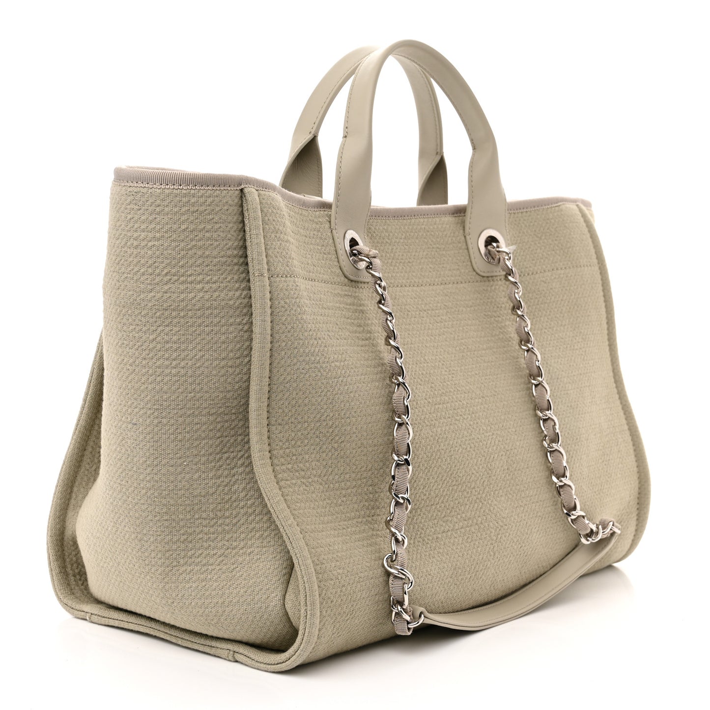 Mixed Fibers Medium Deauville Tote Grey
