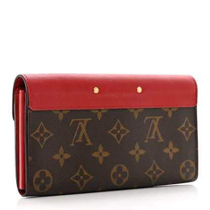 Louis Vuitton Monogram Pallas Wallet Cherry 3 of 7