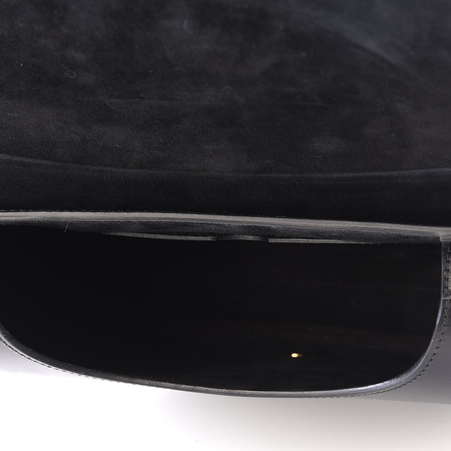 Box Calfskin Medium Bobby Flap Black