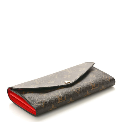 Louis Vuitton Monogram Sarah Wallet NM Coquelicot 4 of 8