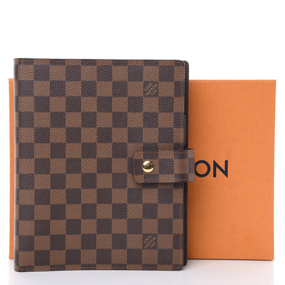 Louis Vuitton Damier Ebene Large Ring Agenda Cover 9 of 9