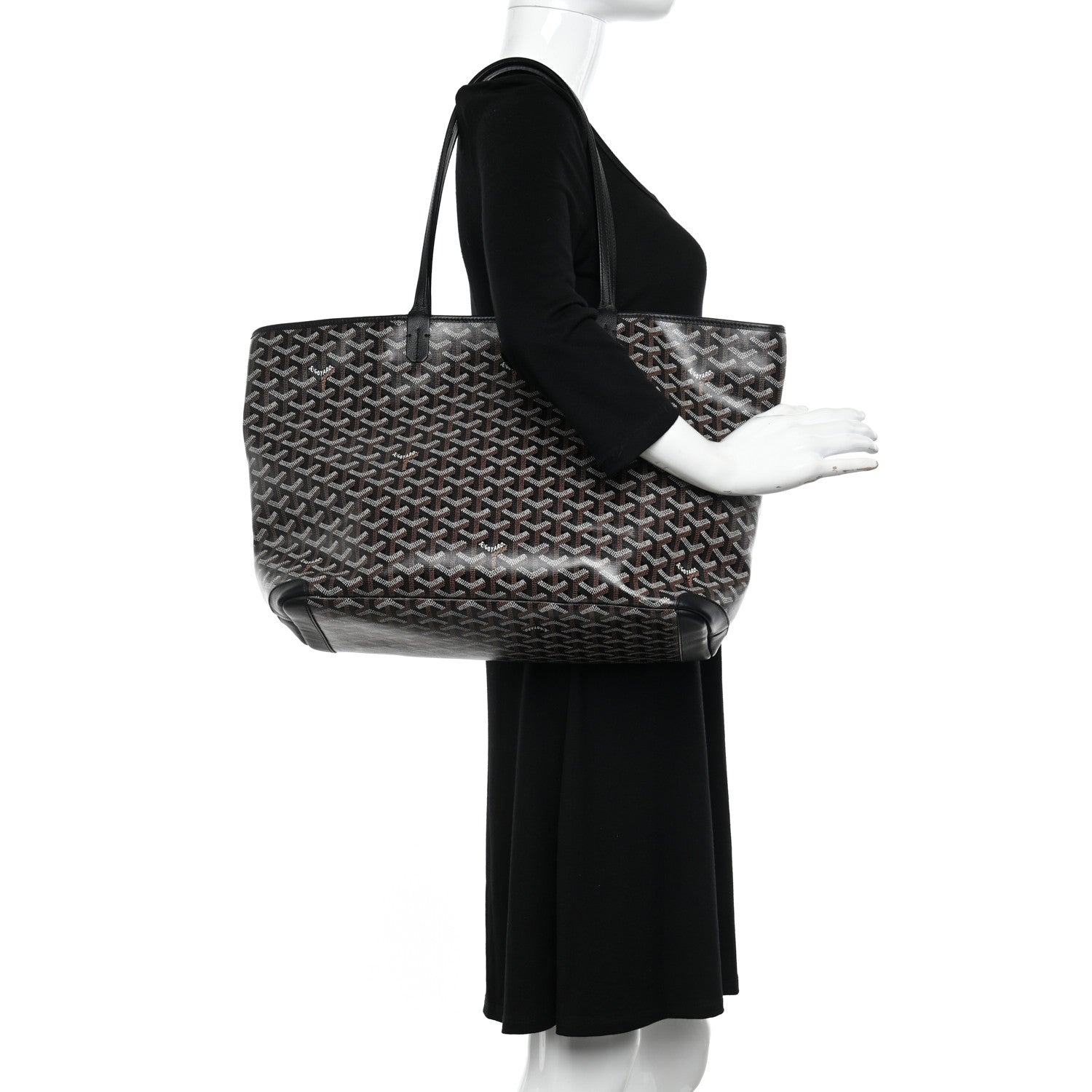 Goyard Goyardine Artois MM Black 2 of 10