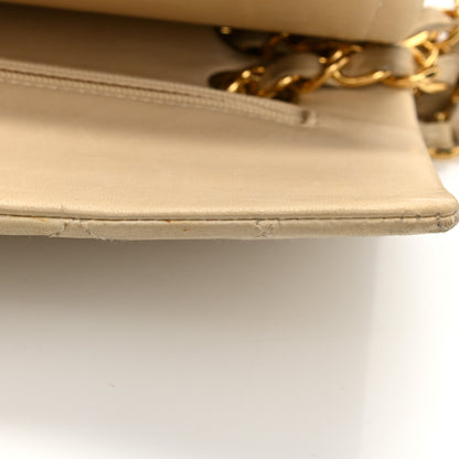 Chanel Lambskin Quilted Small Double Flap Beige 20 of 22