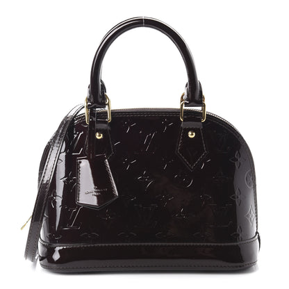 Louis Vuitton Vernis Alma BB Amarante 1 of 10