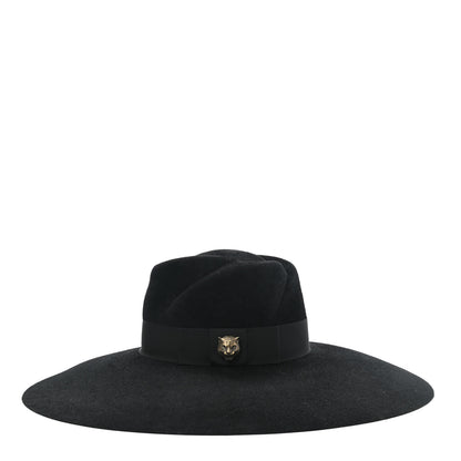 Gucci Felt Wide Brim Hat S Black 4 of 9