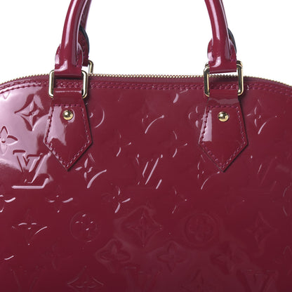 Louis Vuitton Vernis Alma PM Magenta 7 of 9