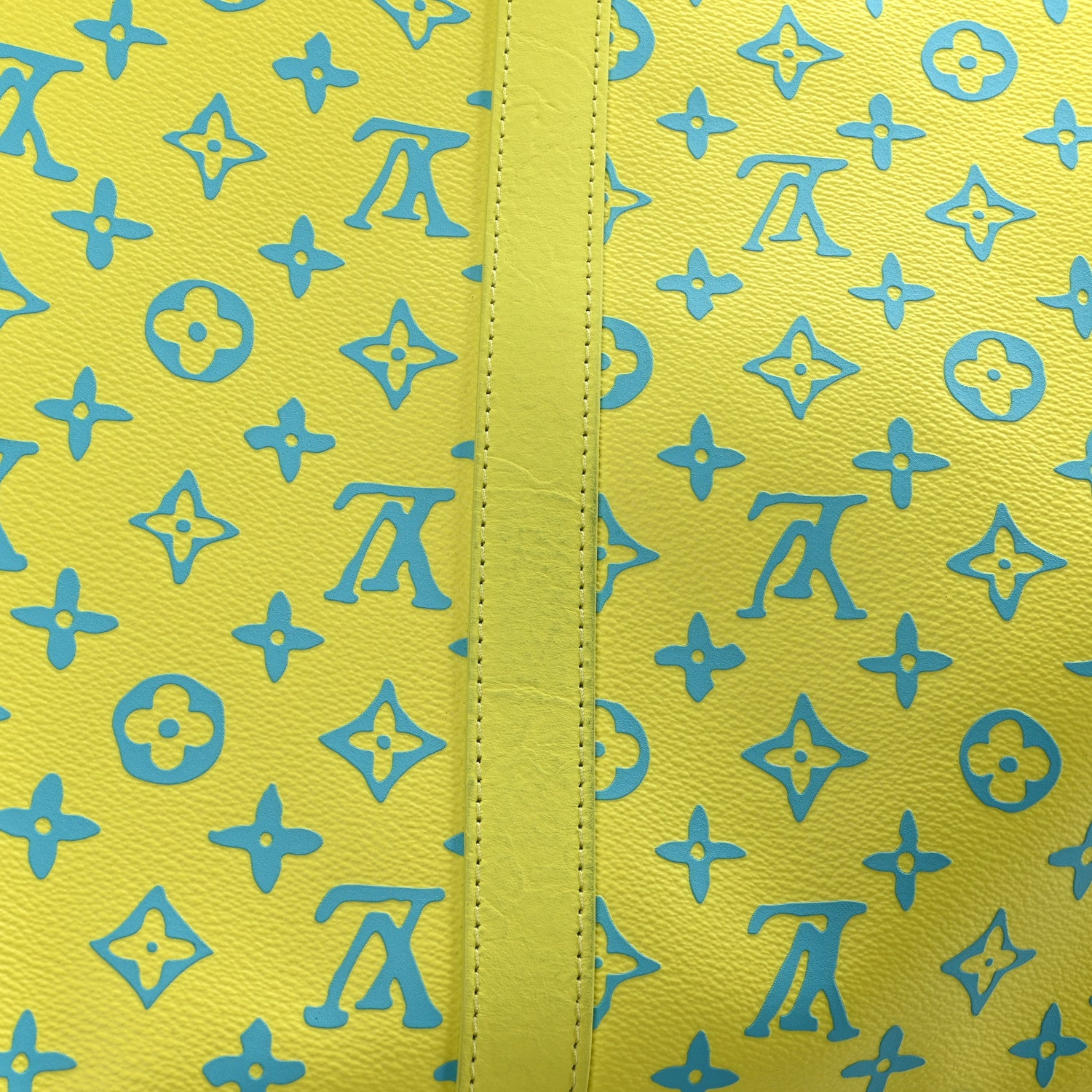 Louis Vuitton Monogram Playground Keepall Bandouliere 50 Lime 11 of 11