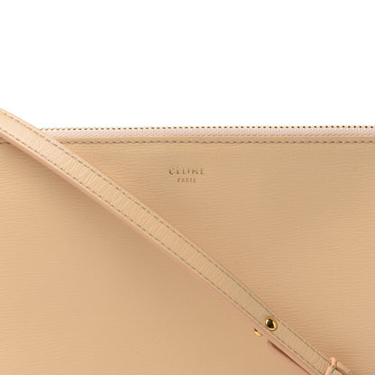 Celine Lambskin Large Trio Crossbody Bag Beige 11 of 11