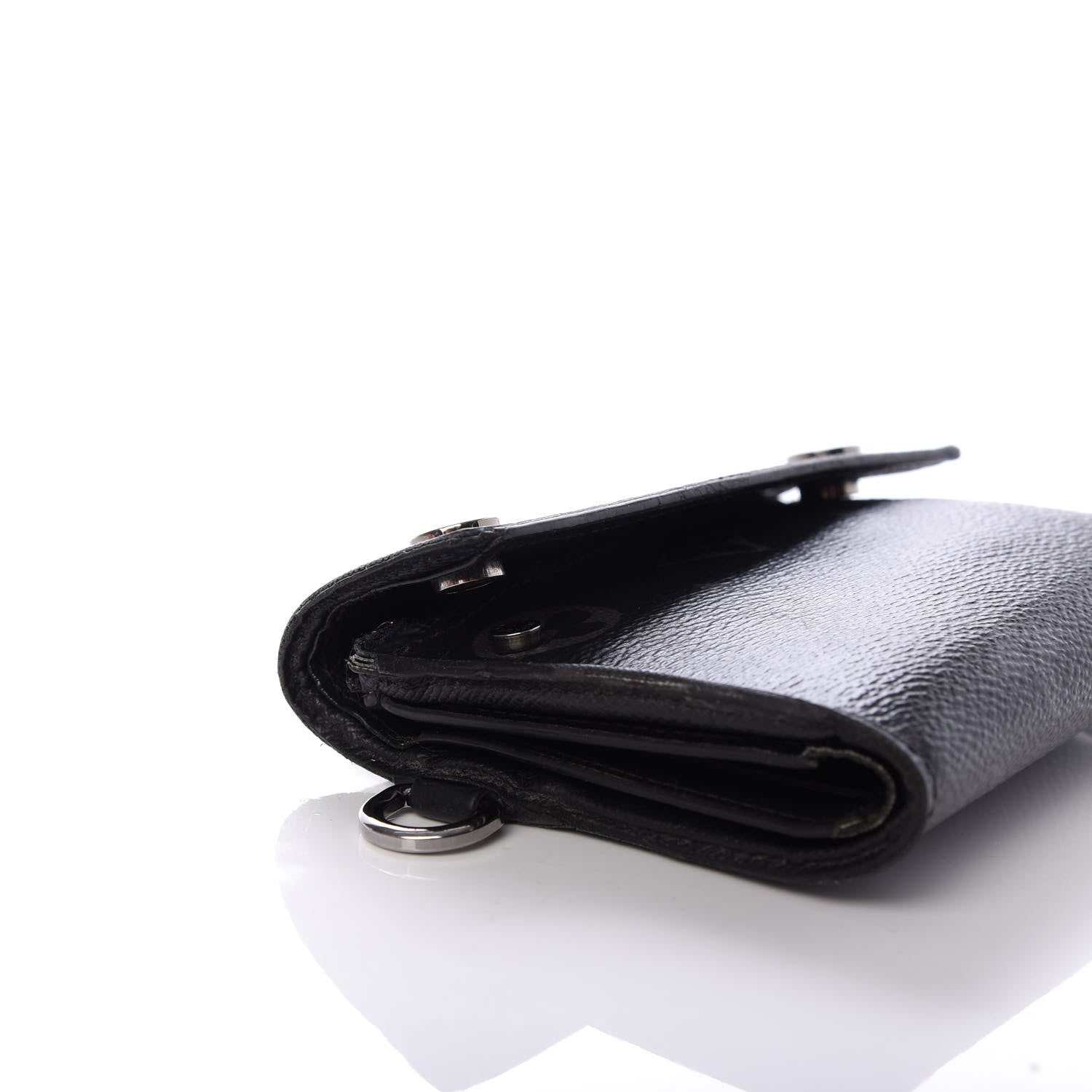Louis Vuitton Monogram Eclipse Rivets Chain Wallet 7 of 9
