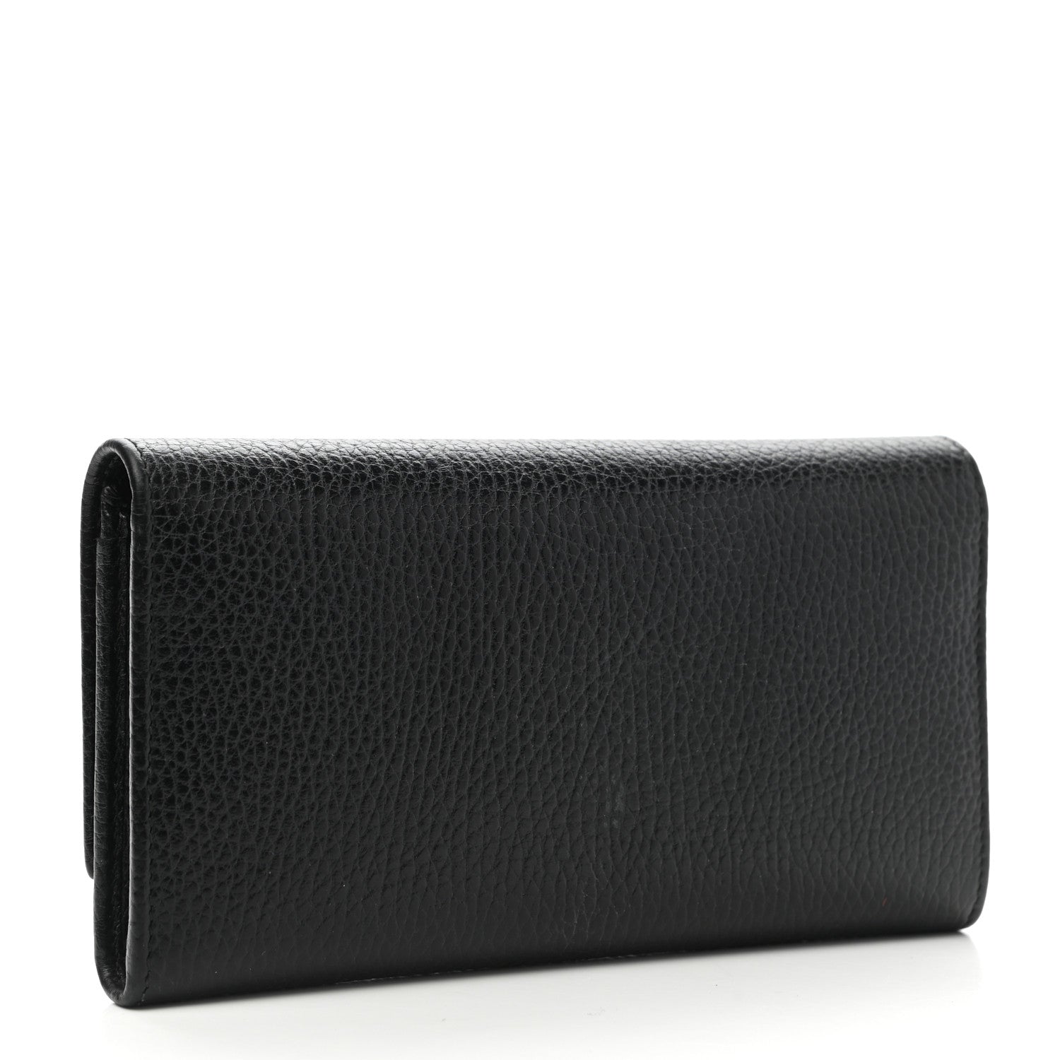 Gucci Calfskin Garden Continental Wallet Black 3 of 9