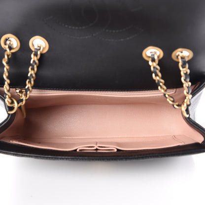 Chanel Caviar Quilted Small CC Filigree Flap Black 5 of 7