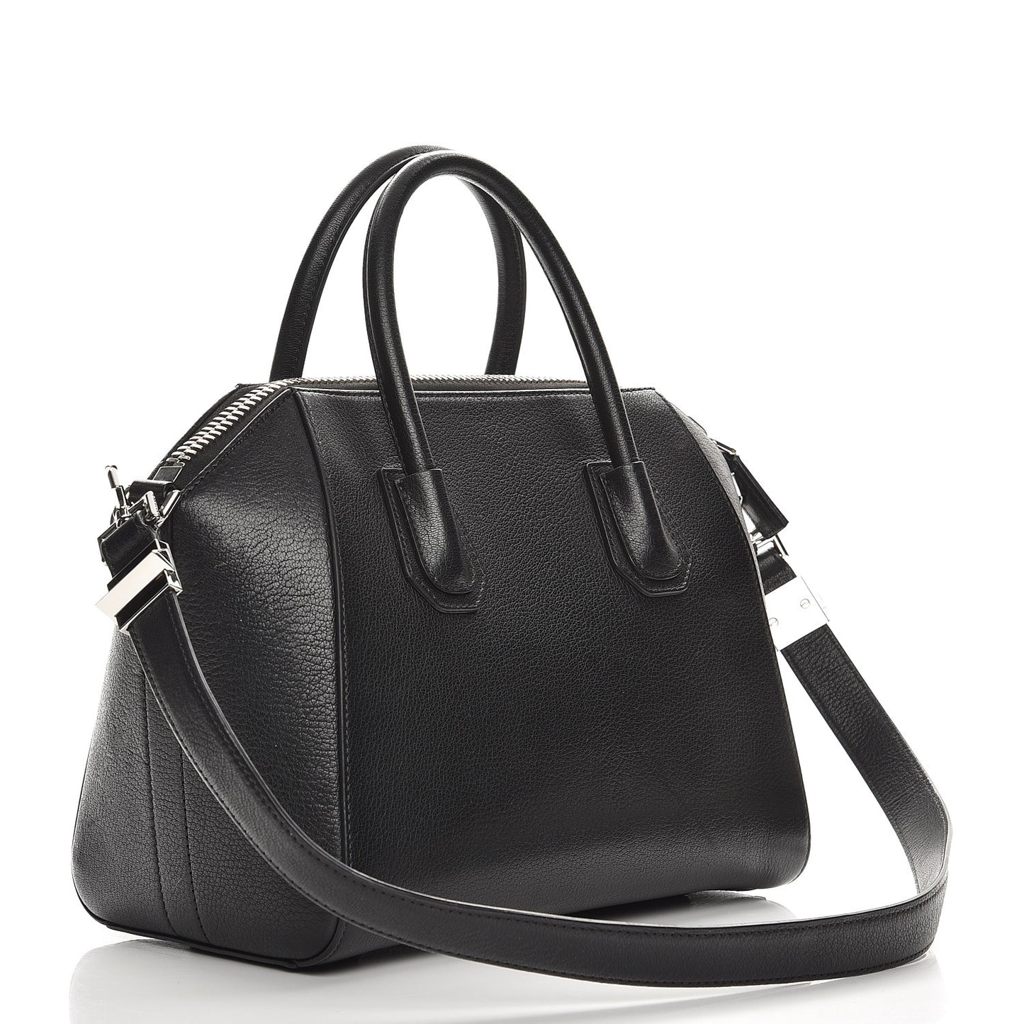 Sugar Goatskin Small Antigona Black